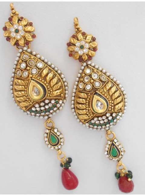 Polki Earrings